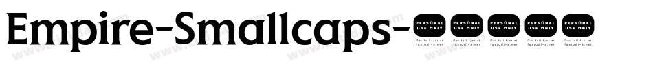 Empire-Smallcaps字体转换