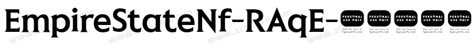 EmpireStateNf-RAqE字体转换