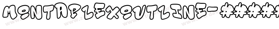 MontaplexOutline字体转换