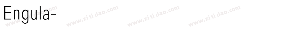 Engula字体转换