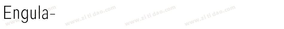 Engula字体转换