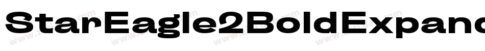 StarEagle2BoldExpandItal-lDj0字体转换