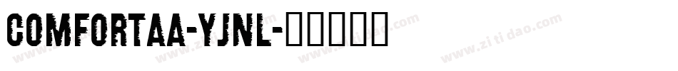 Comfortaa-YJnL字体转换