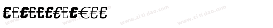 HandelSansEF字体转换