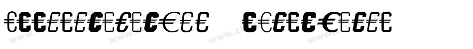 OfficinaSansEF-BoldItalic字体转换