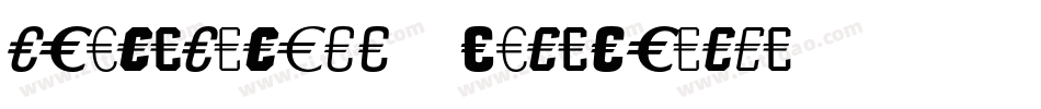 StoneSansEF-BoldItalic字体转换