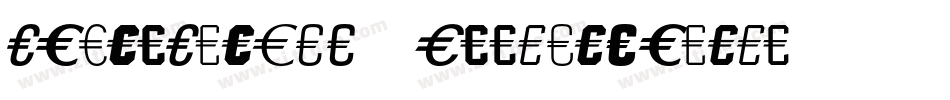 StoneSansEF-MediumItalic字体转换