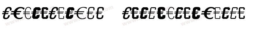 StoneSansEF-SemiBoldItalic字体转换