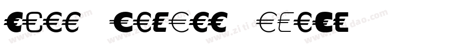 GoudySansEF-Black字体转换