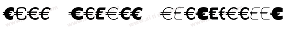 GoudySansEF-BlackItalic字体转换