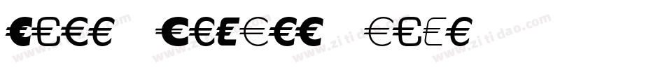 GoudySansEF-Bold字体转换