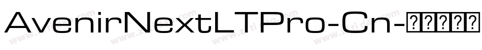 AvenirNextLTPro-Cn字体转换