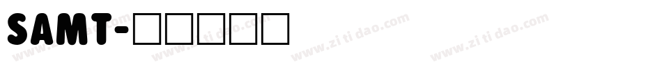 SamT字体转换