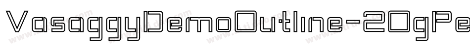VasaggyDemoOutline-2OgPe字体转换