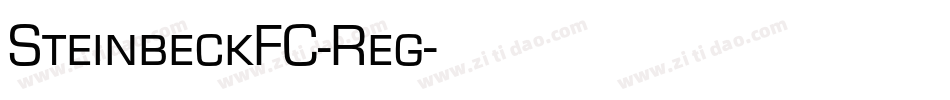 SteinbeckFC-Reg字体转换