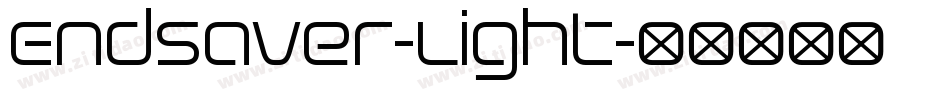 Endsaver-Light字体转换