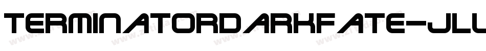 TerminatorDarkFate-JLlB字体转换