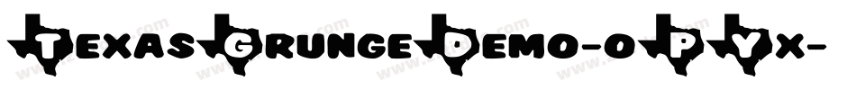 TexasGrungeDemo-oPYx字体转换