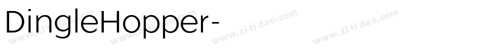 DingleHopper字体转换