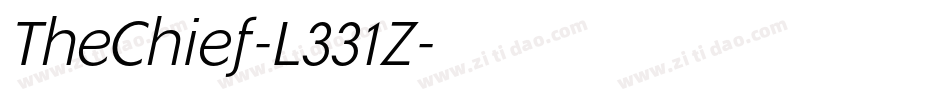 TheChief-L331Z字体转换
