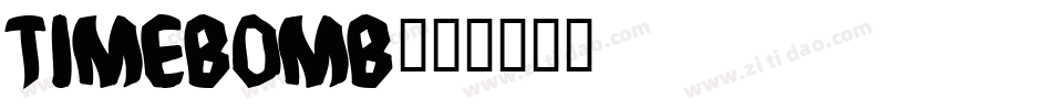 TIMEBOMB字体转换