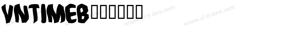 VNTIMEB字体转换