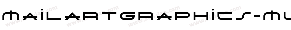Mailartgraphics-MWaP字体转换
