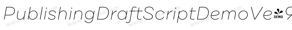 PublishingDraftScriptDemoVe-9VAy字体转换
