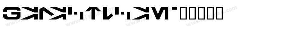 Galactican字体转换