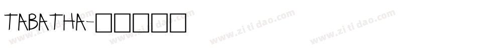 TABATHA字体转换