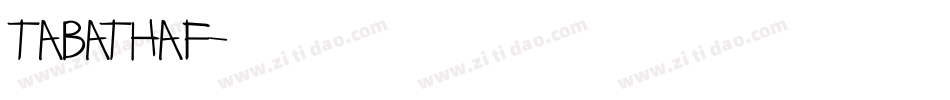 TABATHAF字体转换