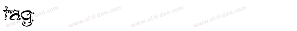 tag字体转换