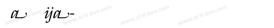 Gallia字体转换