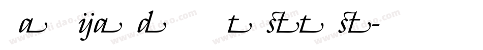 GalliardITCItOStyS字体转换