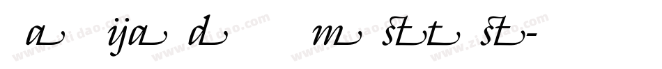 GalliardITCRmOStyS字体转换