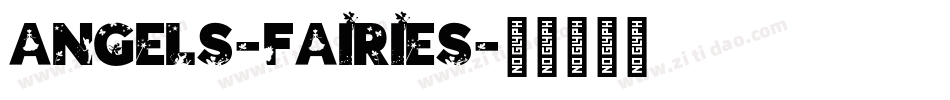 Angels-Fairies字体转换