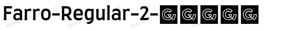 Farro-Regular-2字体转换