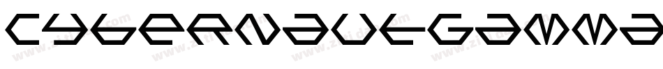 CybernautGammaRegular-Ex5n字体转换