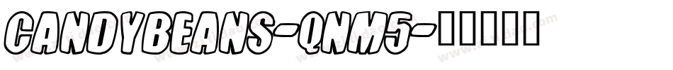 CandyBeans-qnM5字体转换