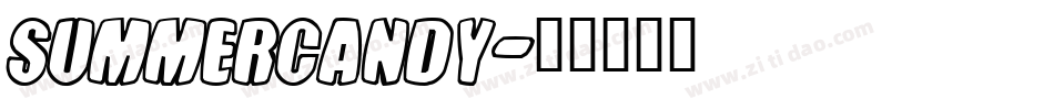 SummerCandy字体转换