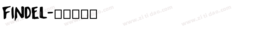 FINDEL字体转换