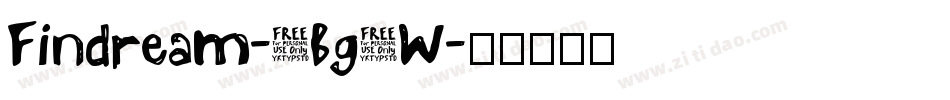 Findream-4Bg5W字体转换