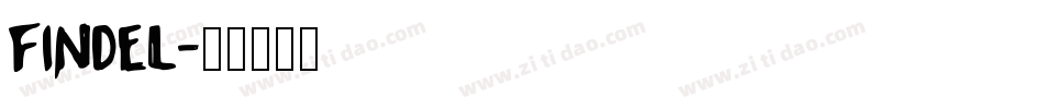 FINDEL字体转换