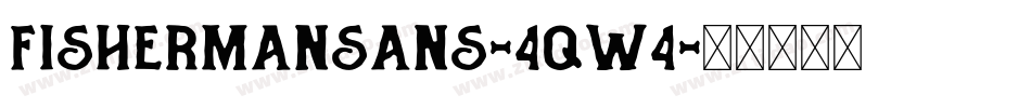 FishermanSans-4qW4字体转换