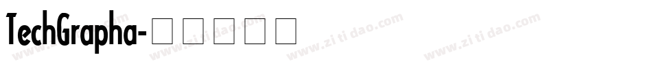 TechGrapha字体转换