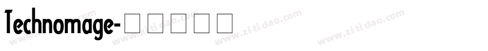 Technomage字体转换