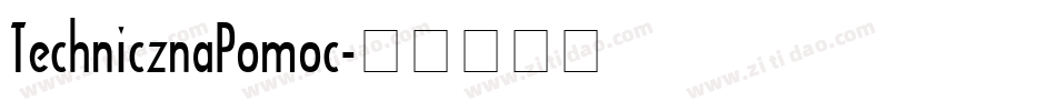 TechnicznaPomoc字体转换