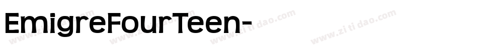 EmigreFourTeen字体转换