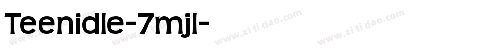 Teenidle-7mjl字体转换