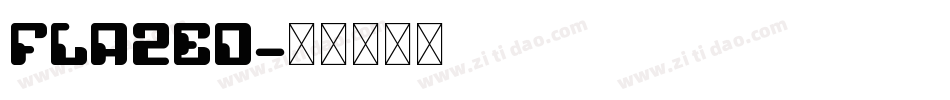 flazed字体转换